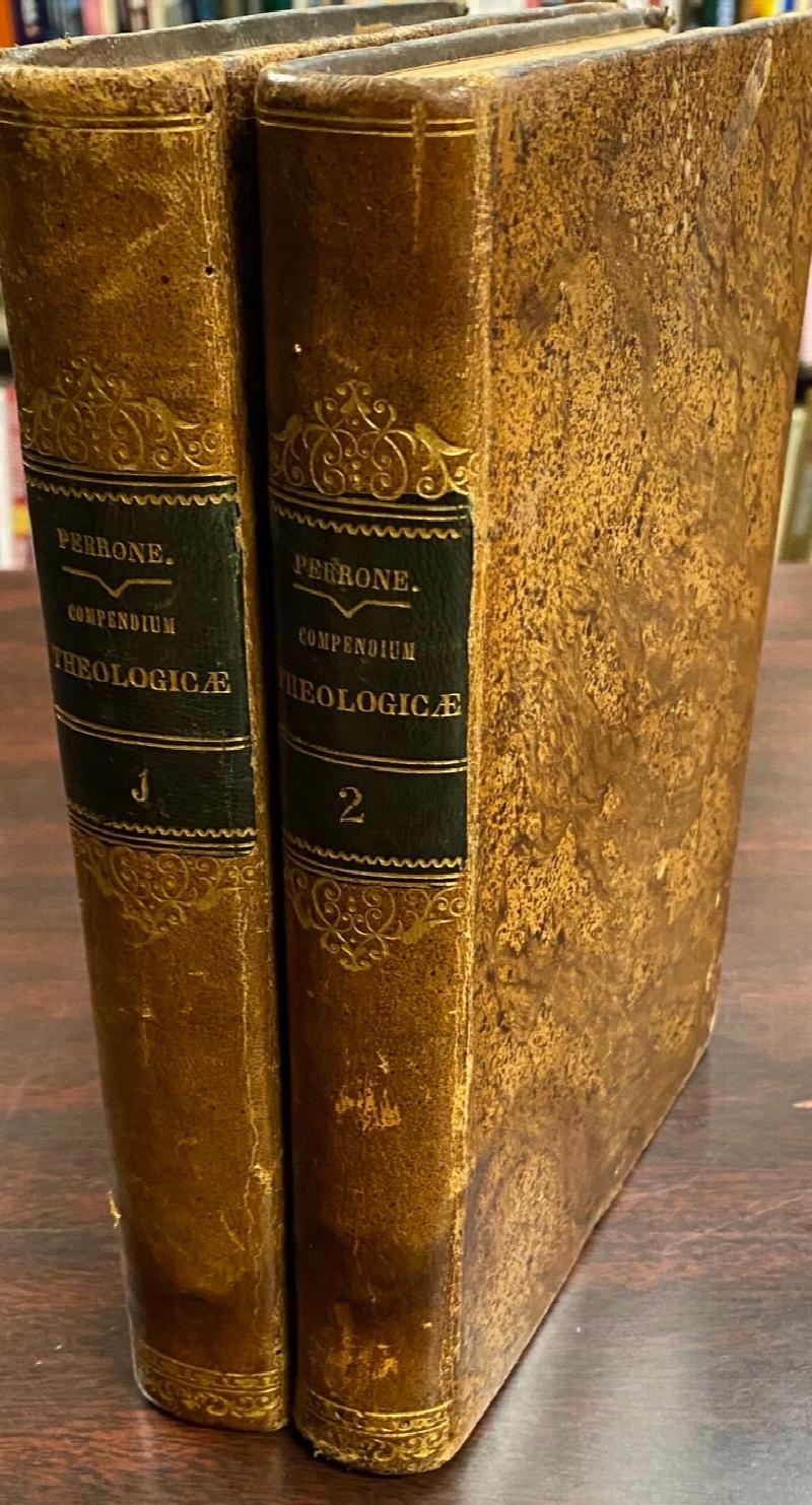 Image for Praelectiones Theologicae Ioannis Perrone e Societate Iesu ab eodem in compendium redactae. . . (Editio Quadragesimaquinta / 45th Edition) 2 Volume Set.