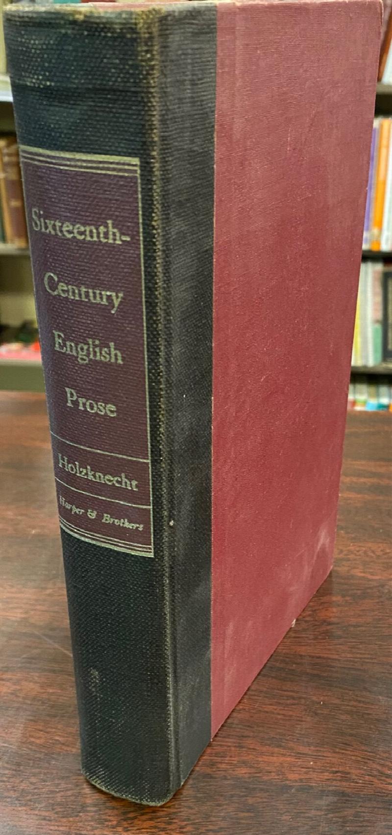 Image for Sixteenth-Century English Prose