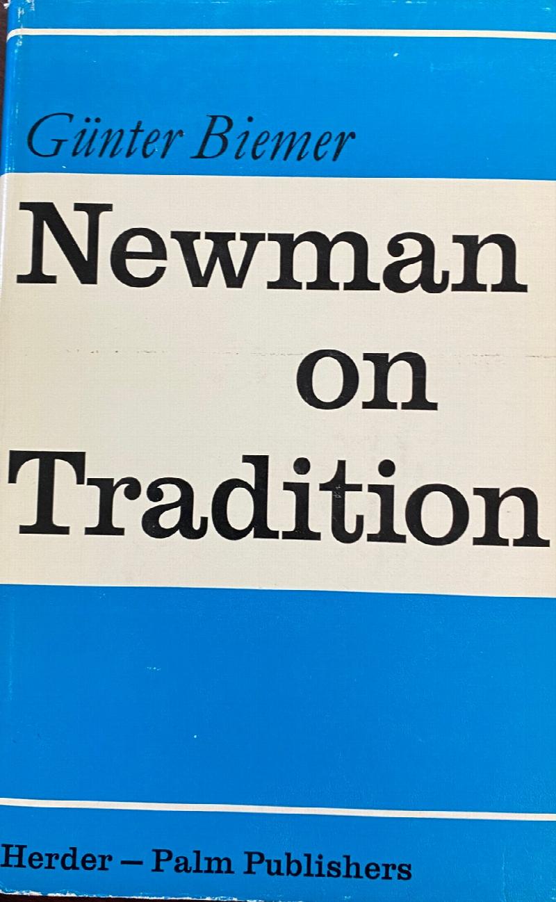 Image for Newman on Tradition