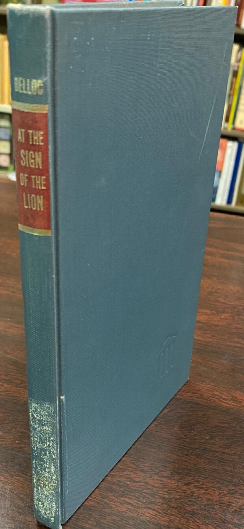 Image for At the Sign of the Lion, and Other Essays From the Books of Hilaire Belloc (Essay Index Reprint Series)