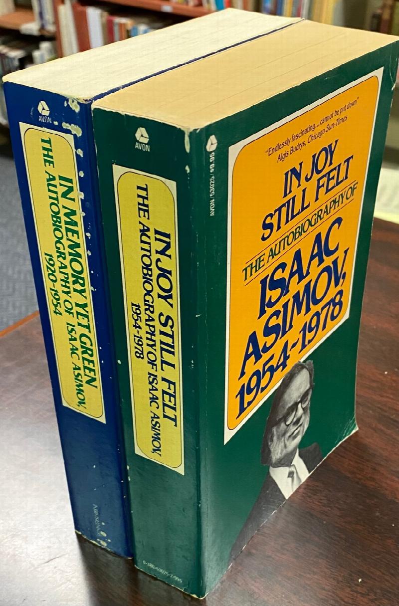 Image for The Autobiography of Isaac Asimov - 2 Volume Set (In Memory Yet Green: 1920-1954 / In Joy Still Felt: 1954-1978)