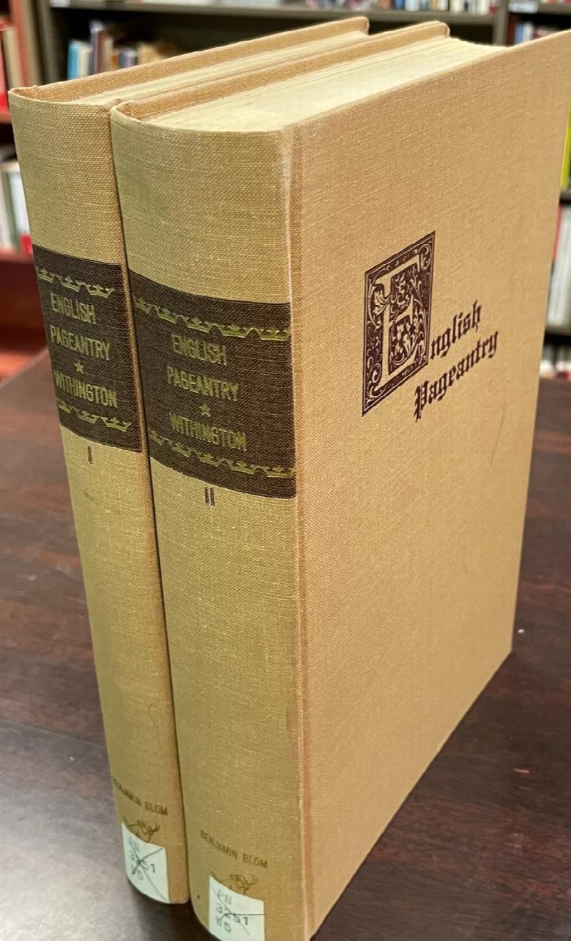 Image for English Pageantry: An Historical Outline - 2 Volume Set, Complete