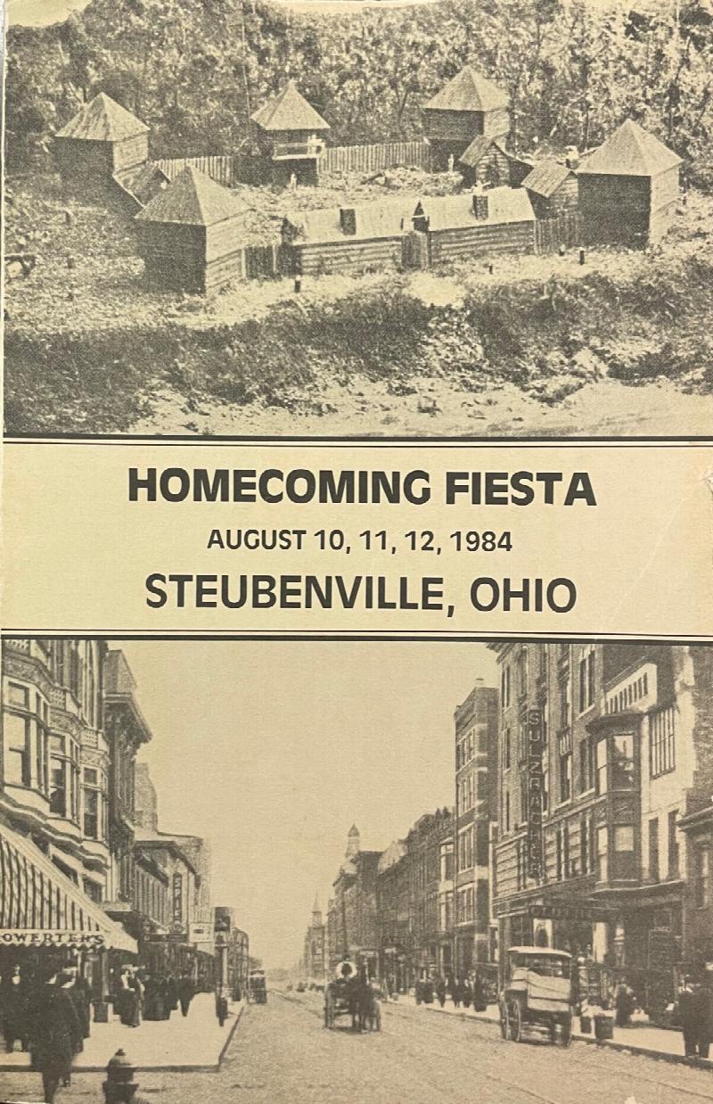 Image for Homecoming Fiesta, August 10, 11, 12, 1984 - Steubenville Ohio