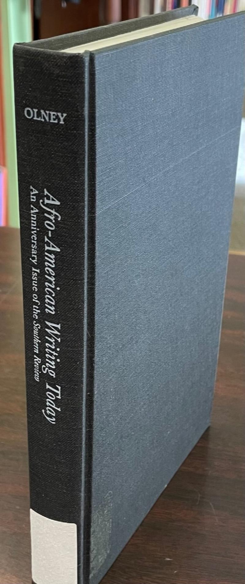 Image for Afro-American Writing Today: An Anniversary Issue of the Southern Review
