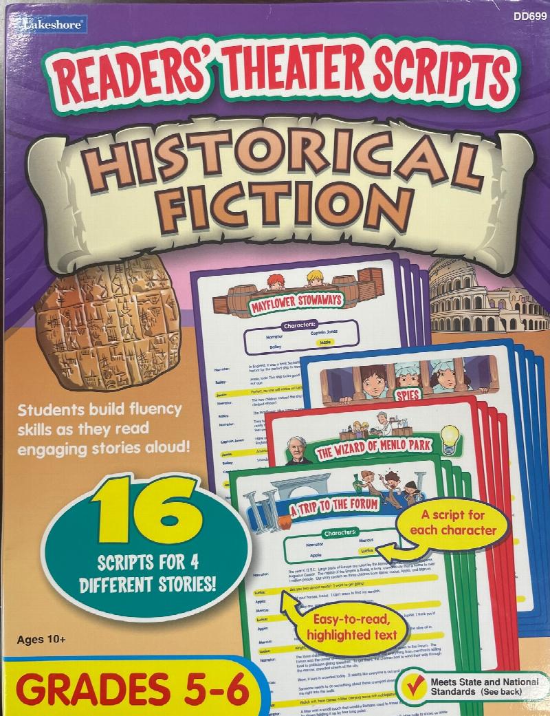 Image for Readers' Theater Scripts: Historical Fiction (Grades 5-6)