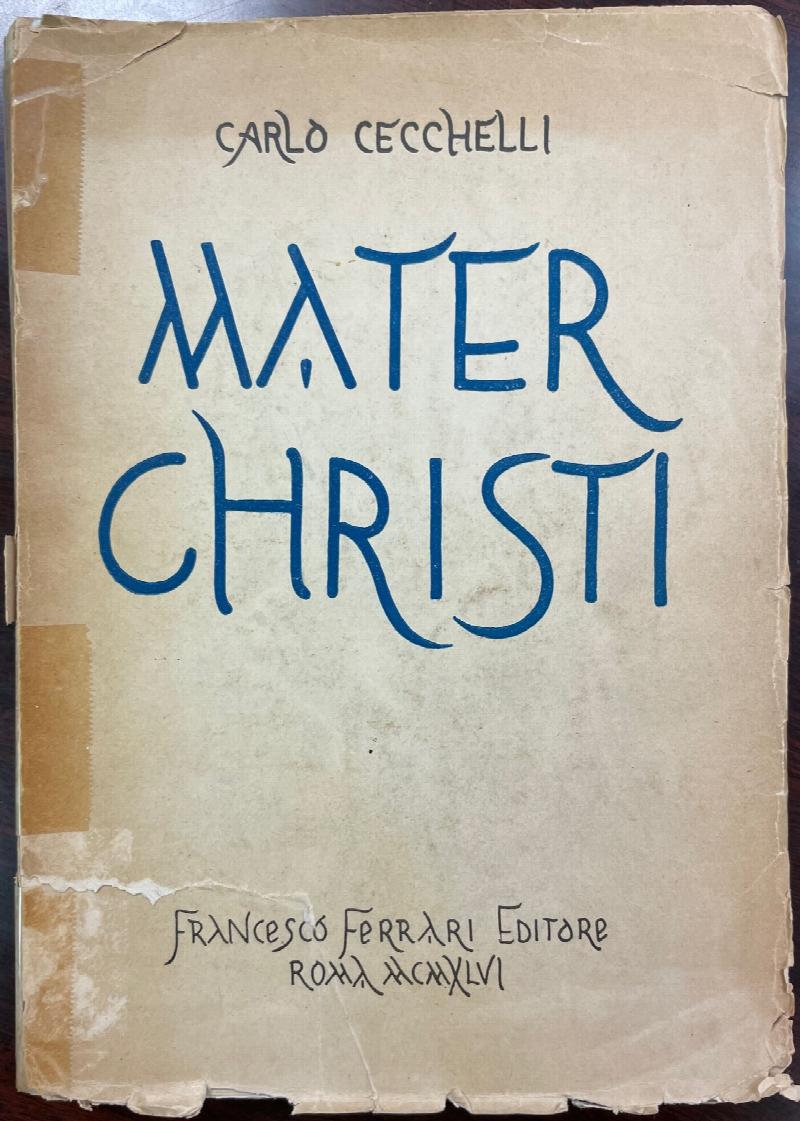 Image for Mater Christi I - Il 'Logos' e Maria