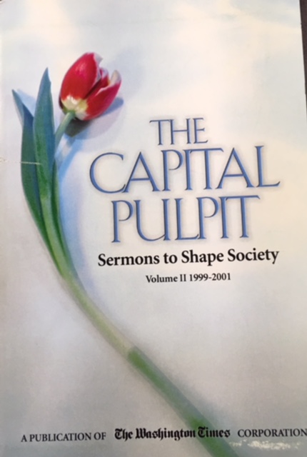 Image for The Capital Pulpit: Sermons to Shape Society (Vol II: 1999-2001)