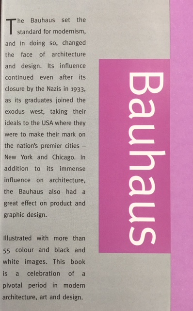 Image for Bauhaus (Design Monograph)