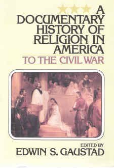 Image for A Documentary History of Religion in America to the Civil War