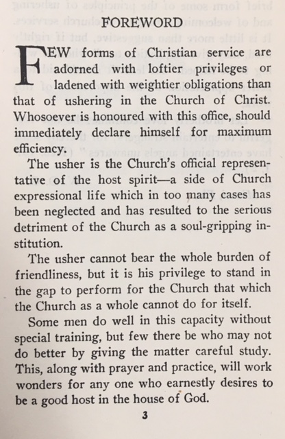 baptist church usher handbook baptist church usher handbook