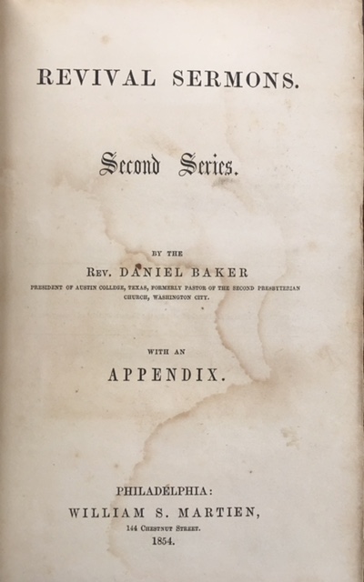 Image for Revival Sermons, Second Series (With an Appendix)
