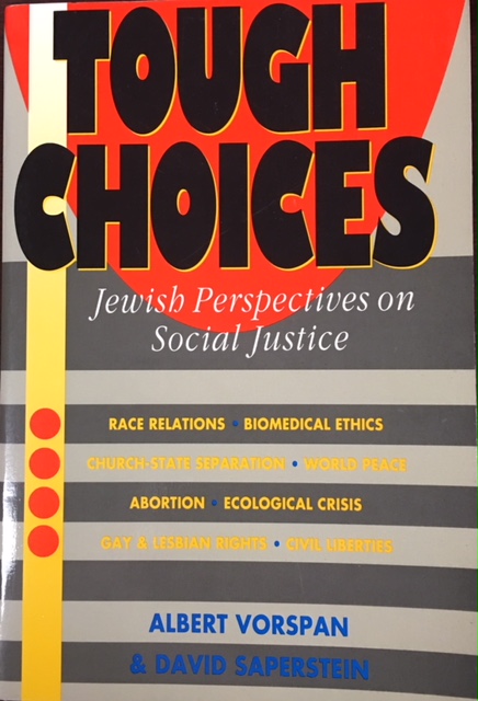 Image for Tough Choices : Jewish Perspectives on Social Justice