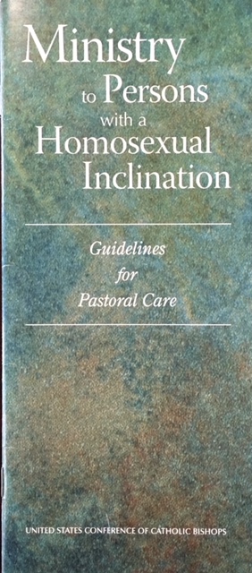 Image for Ministry to Persons with a Homosexual Inclination: Guidelines for Pastoral Care