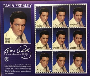 Image for Elvis Presley $1 Stamps (Antiqua & Baruda)