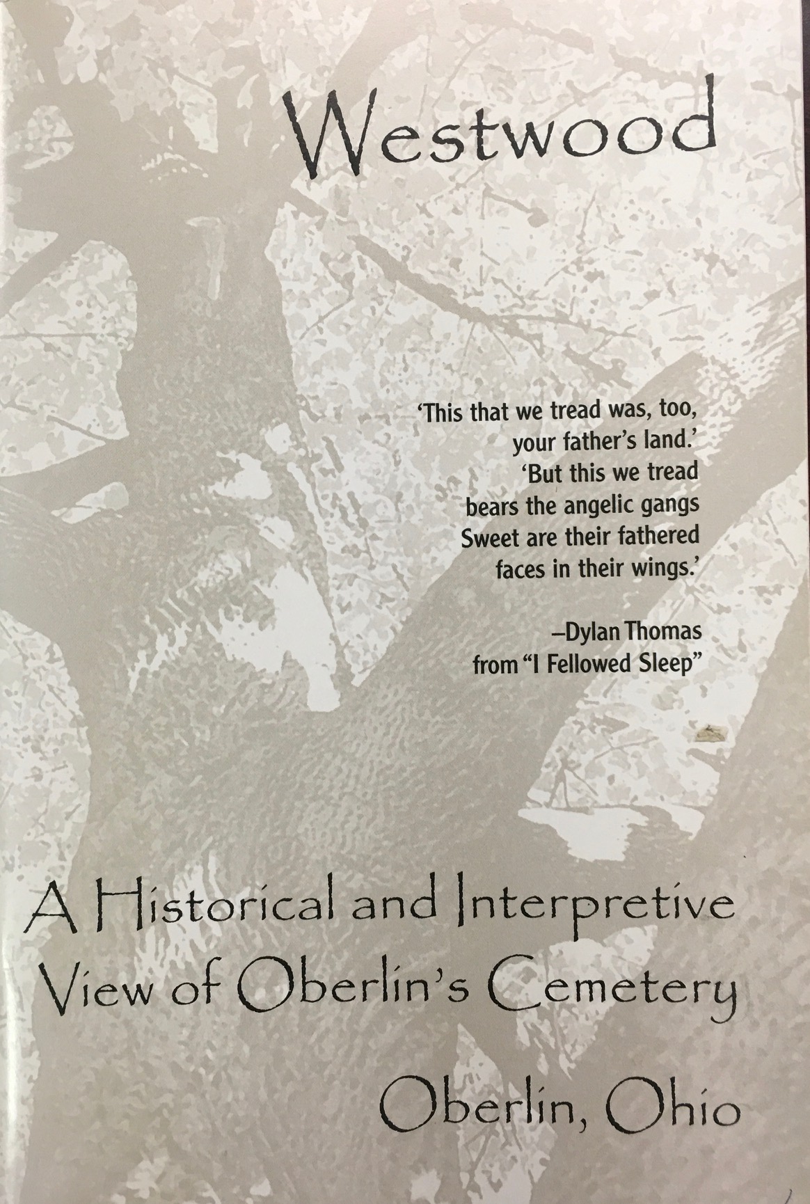 Image for Westwood: A Historical and Interpretive View of Oberlin's Cemetery