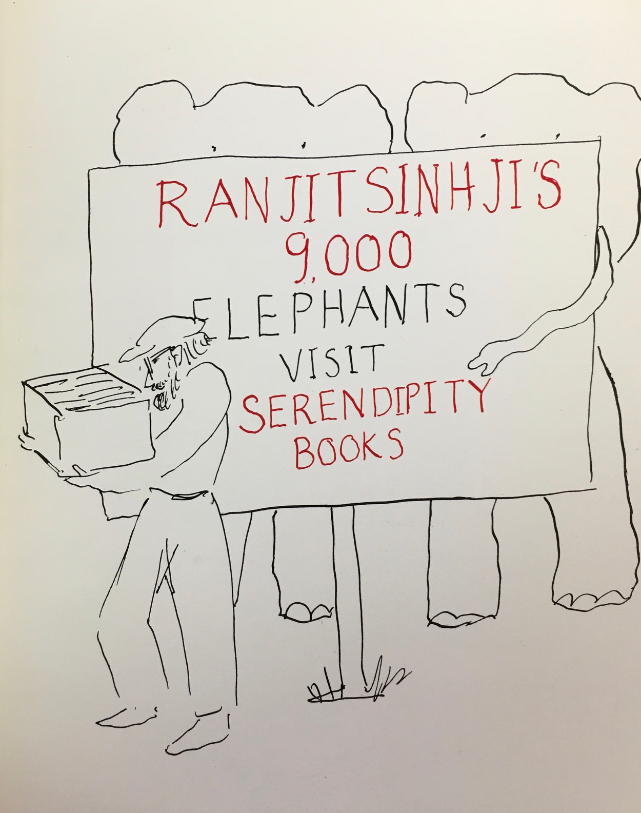 Image for Ranjitsinhji's 9,000 Elephants Visit Serendipity Books