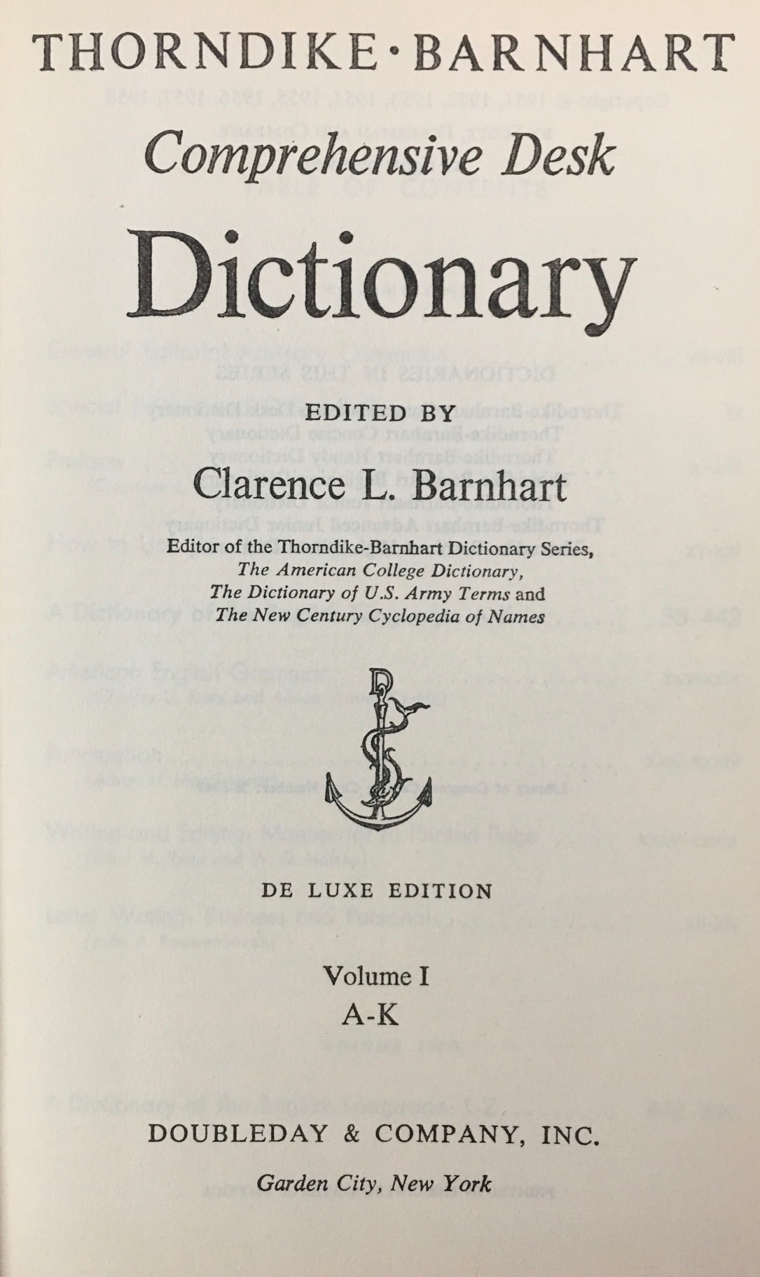 ThorndikeBarnhart Comprehensive Desk Dictionary
