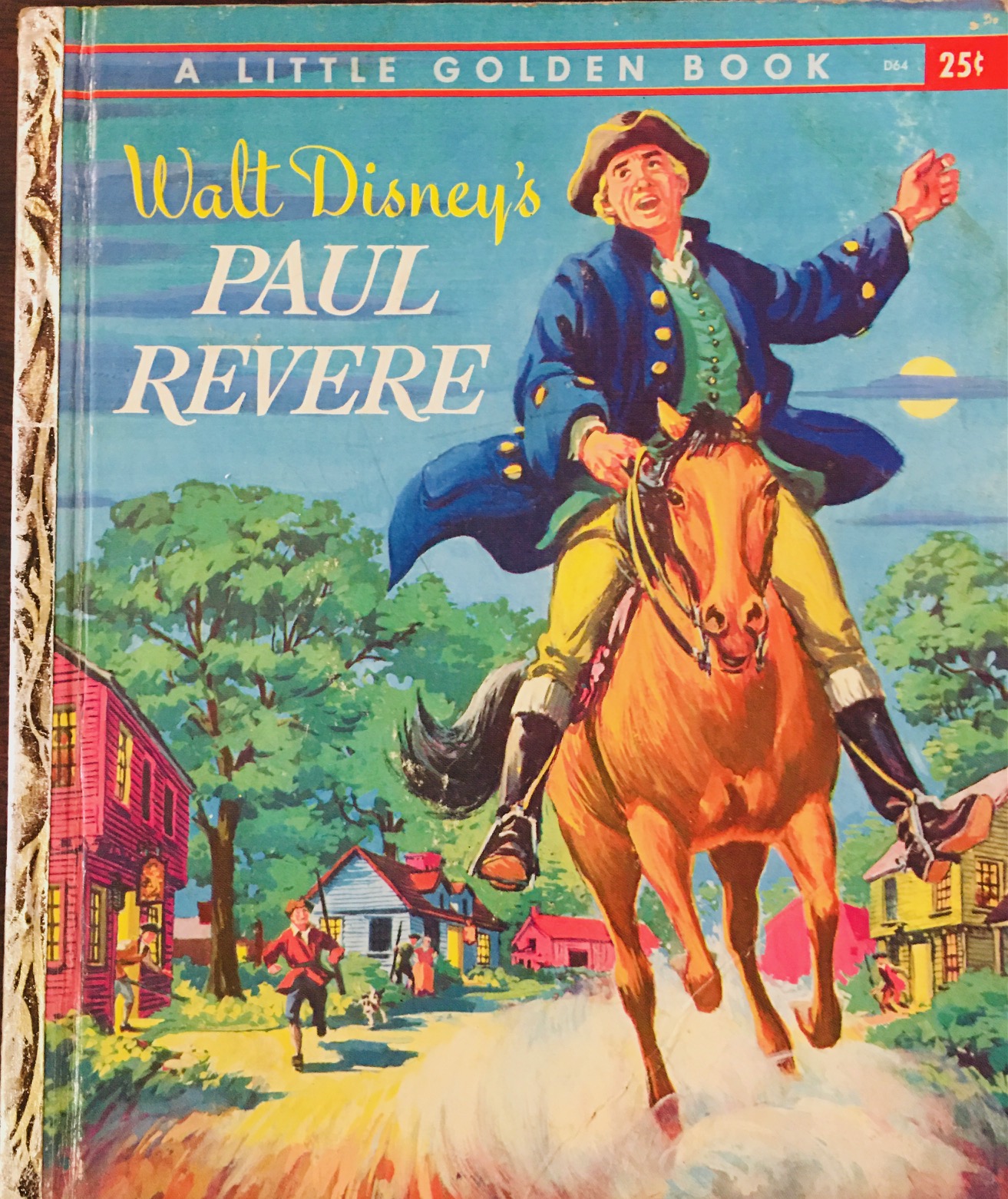 Image for WALT DISNEY'S PAUL REVERE [LITTLE GOLDEN BOOK]