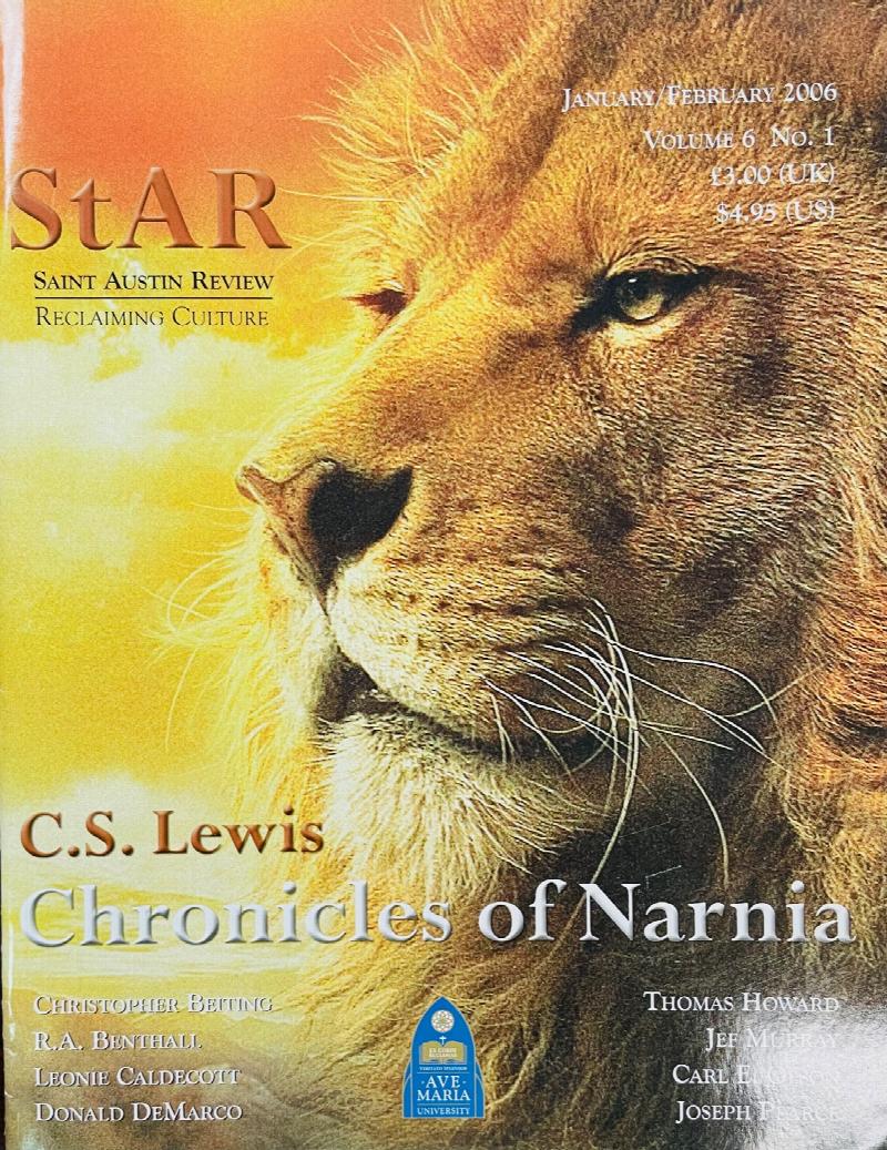 Image for St. Austin Review (January / February - 2006) - C. S. Lewis Chronicles of Narnia Issue