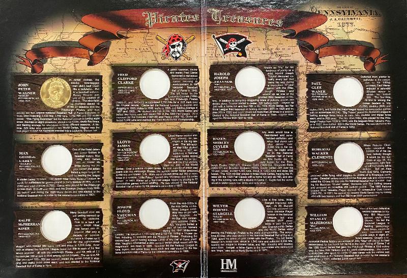 Pittsburgh Pirates Hall of Fame Commemorative Coin Collection