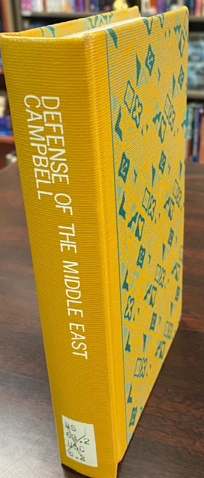Image for Defense of the Middle East, Problems of American Policy, Revised Edition